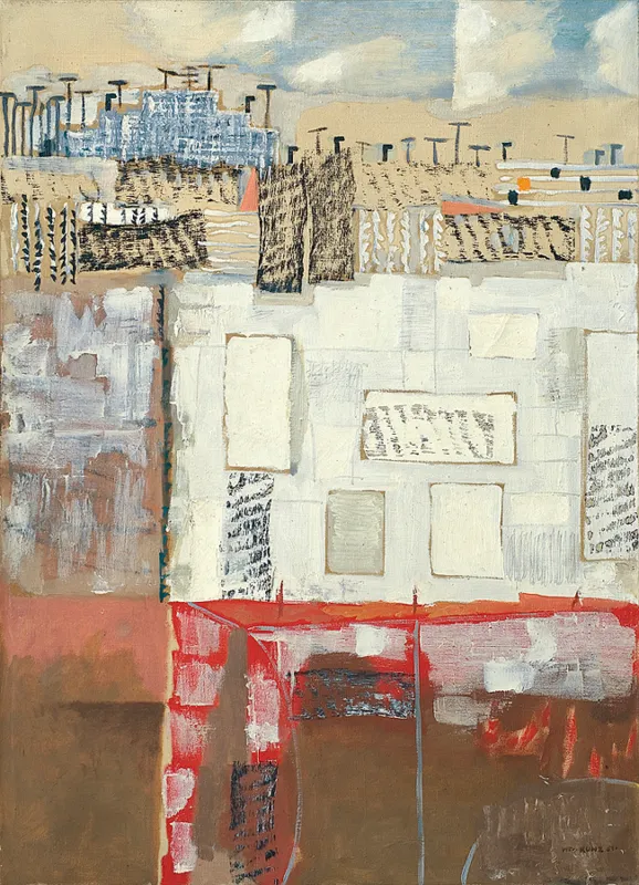 Włodzimierz Kunz, PEJZAŻ Z UL. HUMBERTA, 1961