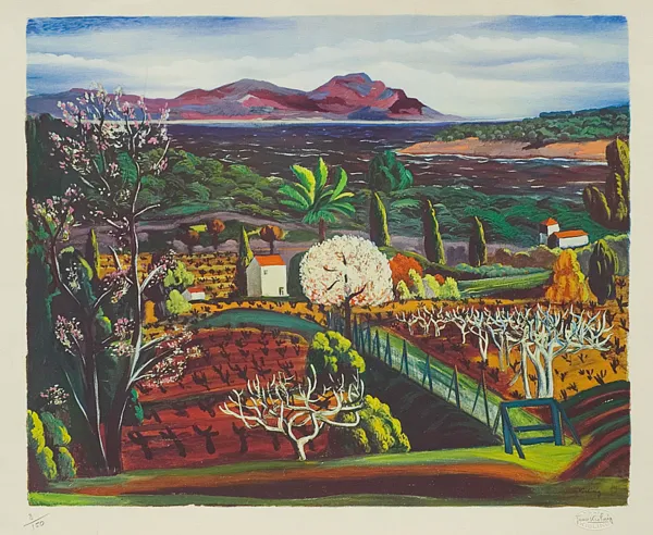 Mojżesz Kisling, Pejzaż śródziemnomorski