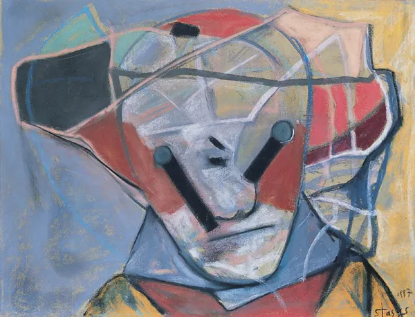 Stasys Eidrigevičius, Czarne łzy, 1997