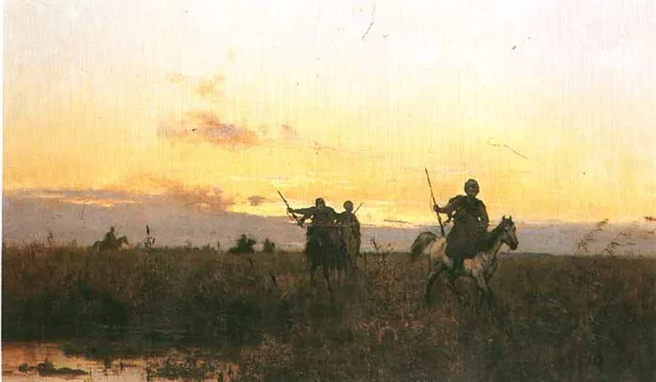 Zygmunt Sidorowicz, Wyjazd w step