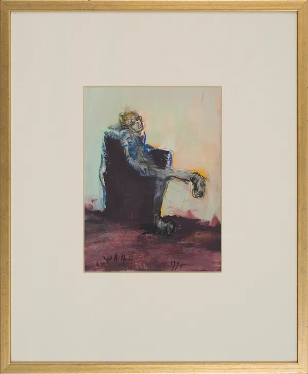 Alicja Wahl, W fotelu, 1995