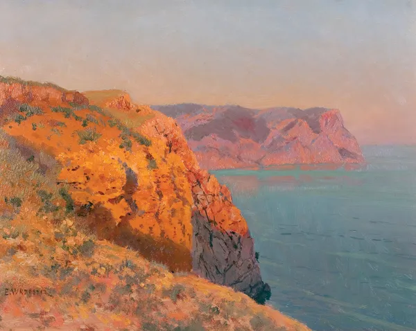 Eugeniusz Wrzeszcz, BRZEG MORSKI. PEJZAŻ Z KRYMU