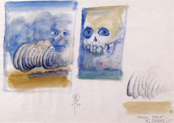 Franciszek Starowieyski, Dwie głowy, 1978 