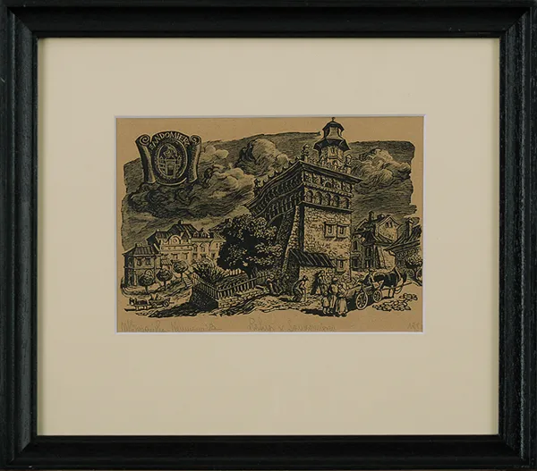 Maria Hiszpańska-Neumann, RATUSZ W SANDOMIERZU, 1951