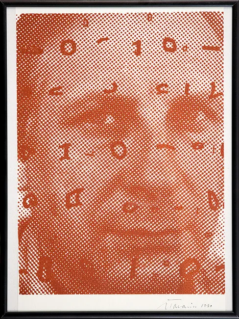 Jan Tarasin, Autoportret, 1990