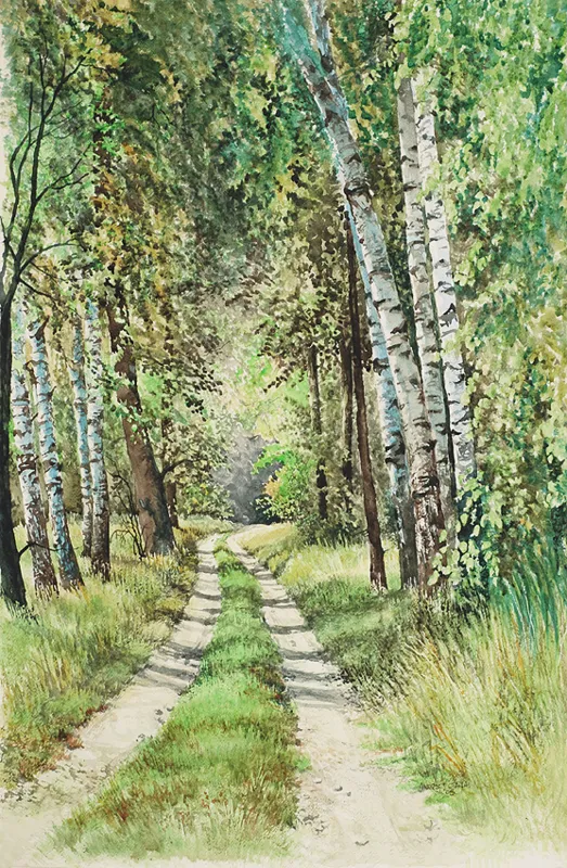 Andrzej Otawa, Wśród brzóz, 2008