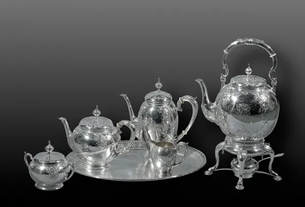 Autor nierozpoznany, KOMPLET DO KAWY I HERBATY, 1892