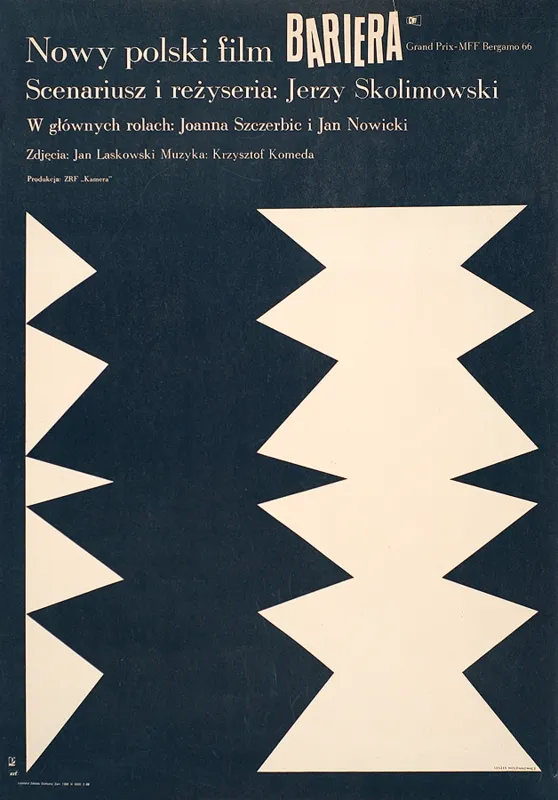 Leszek Hołdanowicz, Plakat do filmu Bariera, 1966