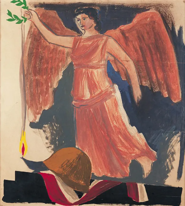 Janusz Maria Brzeski, NIKE [projekt plakatu ?], lata 40.