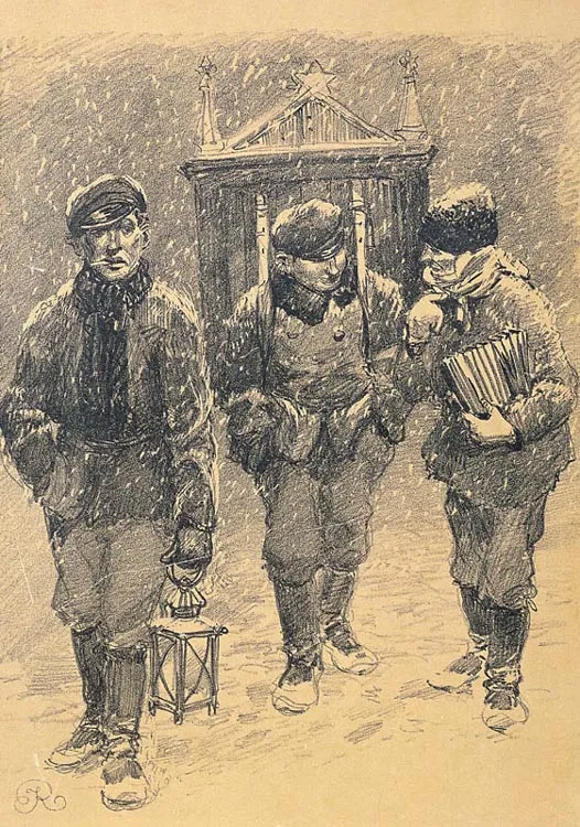 Józef Rapacki, Z Szopką, 1926