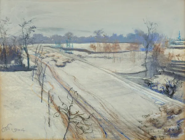 Stanisław Wyspiański, WIDOK Z OKNA PRACOWNI, 1904