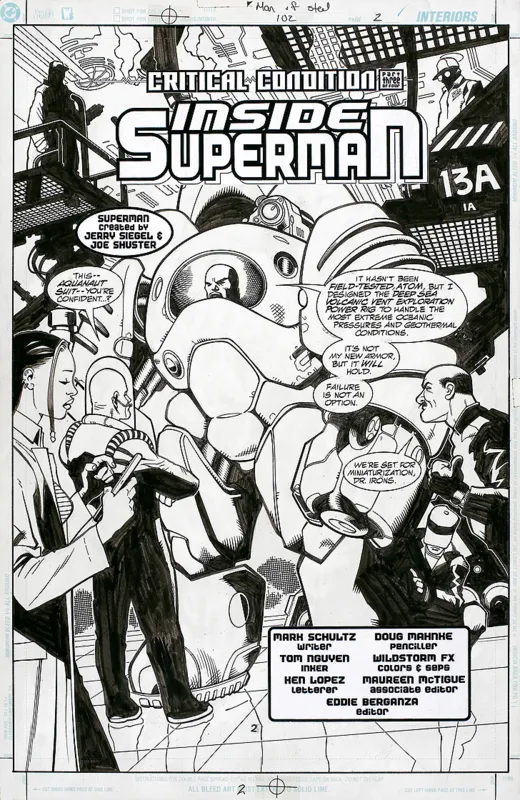 Douglas Mahnke, Superman, 2000