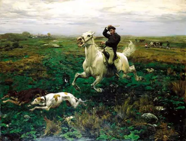 Alfred Wierusz-Kowalski, Na przełaj przez łąki