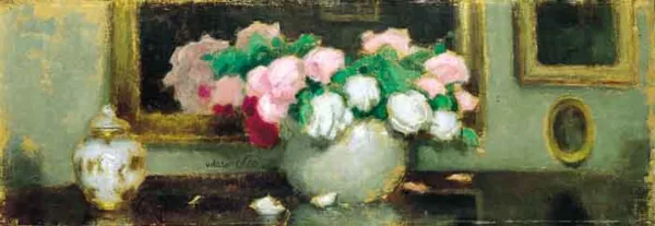 Alfons Karpiński, Martwa natura z bukietem róż