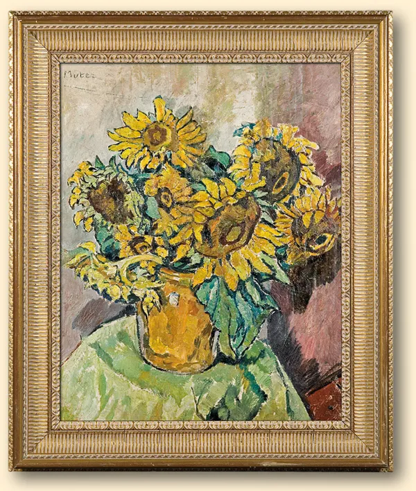 Mela - (Melania Mutermilch) Muter, SŁONECZNIKI, lata 30. XX w.