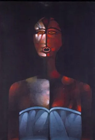 Jerzy Nowosielski, Czarna pływaczka