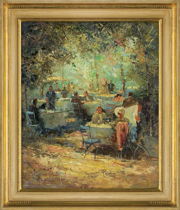 Ludwig Gschossmann, LETNIA KAWIARNIA