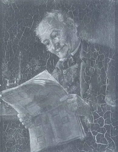 Otto Kirchner, Mężczyzna z gazetą