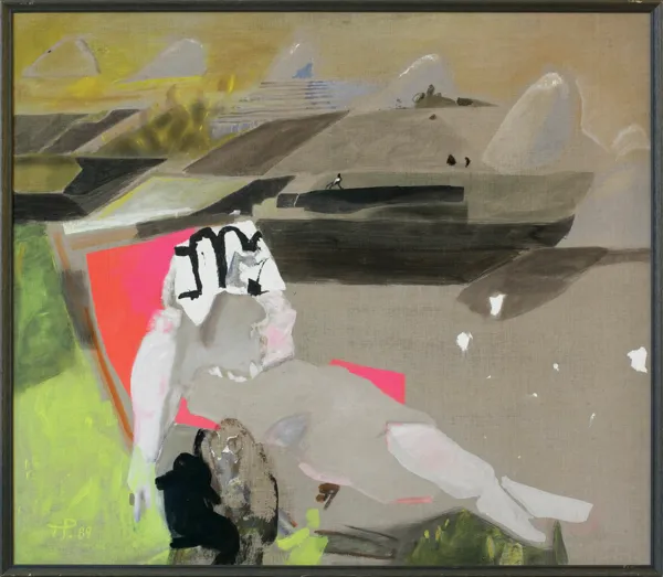 Teresa Pągowska, Z CYKLU WAKACJE NA PODGÓRZU - PEJZAŻ ZE SROKĄ