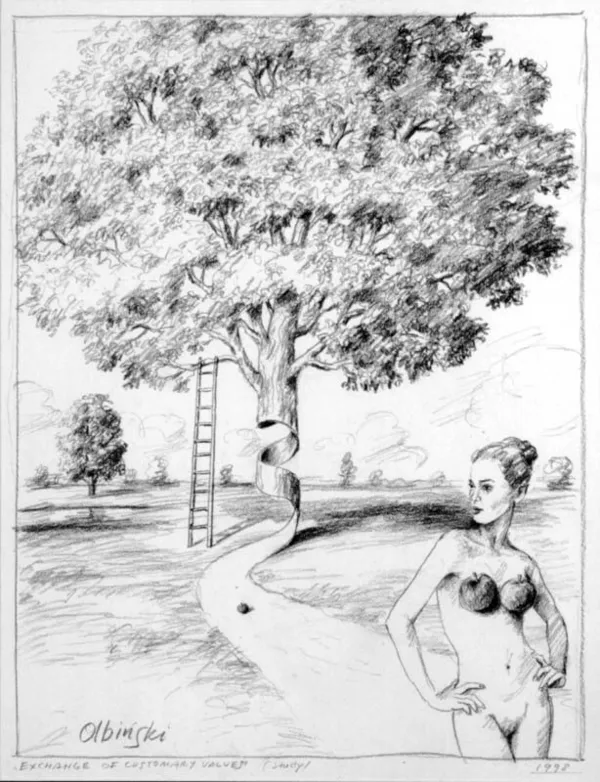 Rafał Olbiński, Wymiana zwyczajowych wartości, 1998