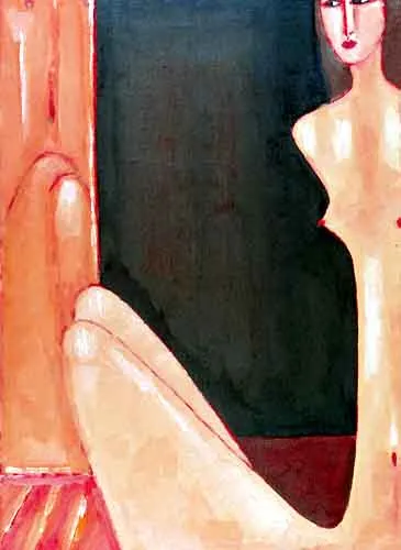 Jerzy Nowosielski, Dziewczyna przed lustrem