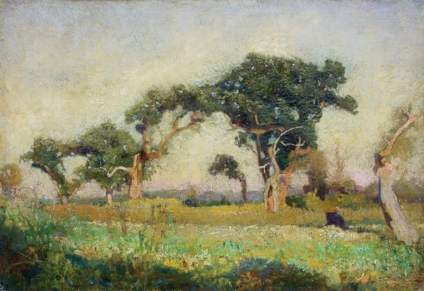 Jan Stanisławski, SOSNY, ok. 1890