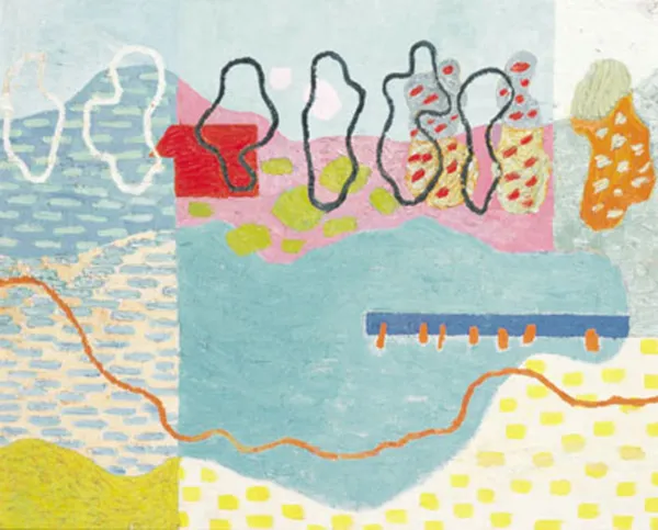 Stanisław Fijałkowski, Nad jeziorem w Olsztynie, ok. 1949