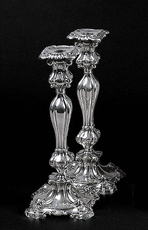 Autor nierozpoznany, PARA LICHTARZY, ok. 1860