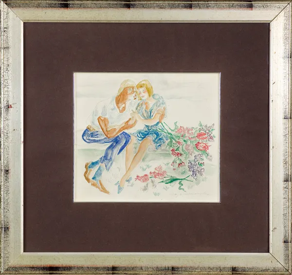 Maja (Maria) Berezowska, Zaloty