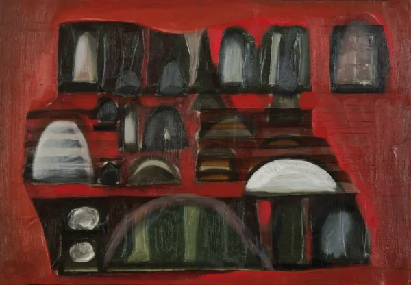 Stefan Krygier, BEZ TYTUŁU [EGIPSKI], ok. 1960-1965