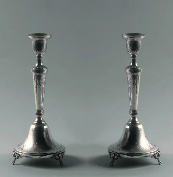 Autor nierozpoznany, PARA ŚWIECZNIKÓW, k. XIX w.