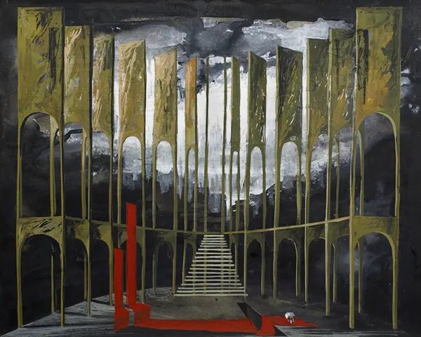 Stanisław  Bąkowski, Projekt do scenografii 