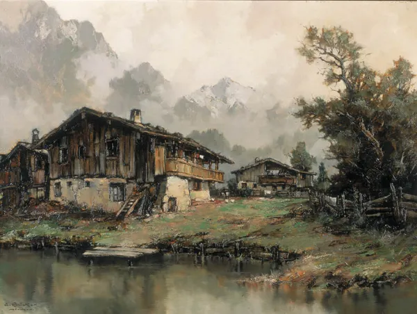 Ernst Bröcker, 58. Drewniane domy nad wodą