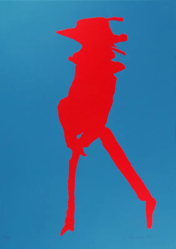 Teresa Pągowska, Czerwona sylwetka, 1995