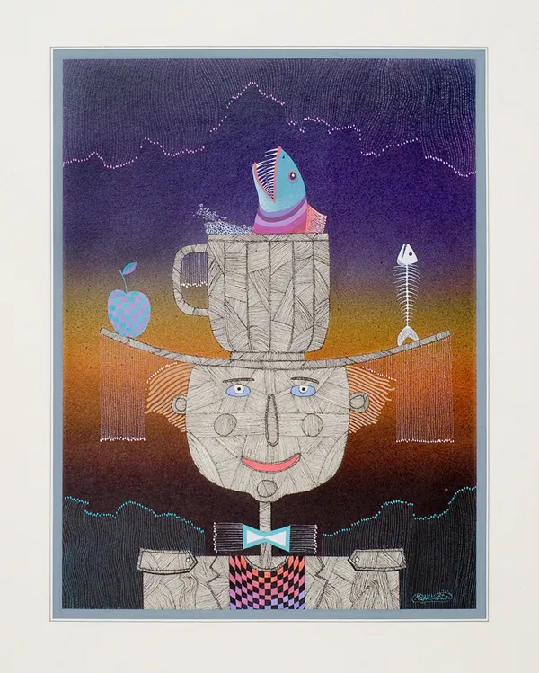 Dmitrij  Markelov, Ryba czy jabłko, 1994