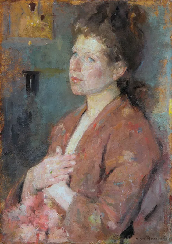 Olga Boznańska, Portret młodej kobiety