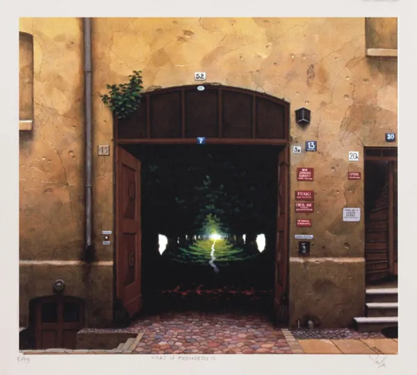 Jacek Yerka, Raj w podwórzu