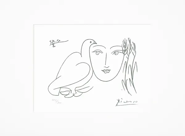 Pablo Picasso, Oblicze pokoju. Le visage de la paix, 1950