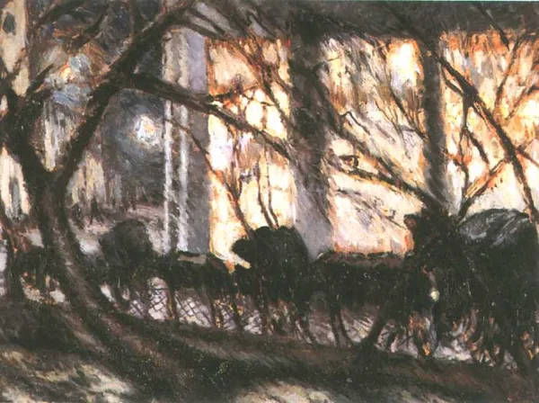 Eugeniusz Eibisch, Dorożki nocą