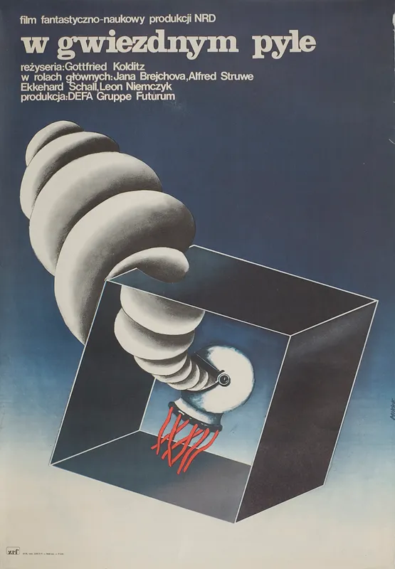 Anna  Mikke, Plakat do filmu W gwiezdnym pyle, 1977