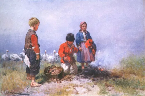 Adam Setkowicz, Pieczenie kartofli