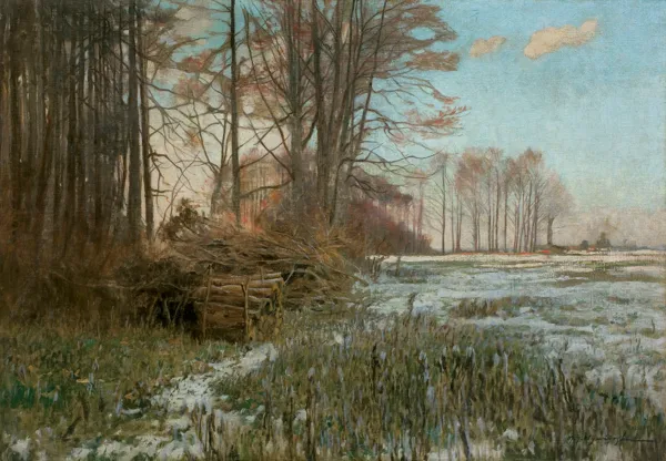 Michał Gorstkin Wywiórski, ZIMNY PORANEK, ok. 1900