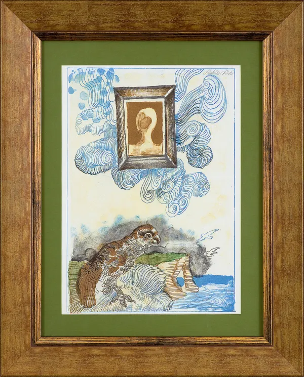 Jan Lebenstein, KOMPOZYCJA Z PORTRETEM