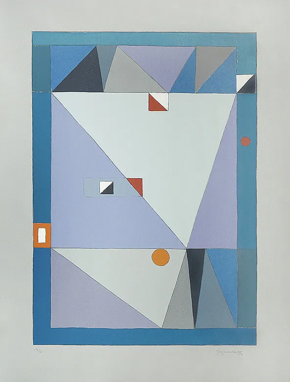 Jerzy Nowosielski, Kompozycja abstrakcyjna, 1997