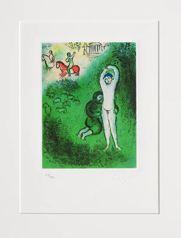 Marc Chagall, Dafnis i Gnathon