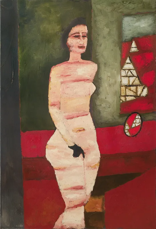 Jerzy Nowosielski, AKT W OKNIE, 1973