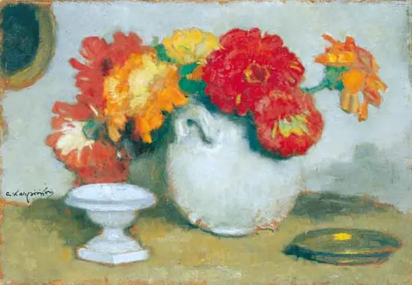 Alfons Karpiński, Cynie w wazonie