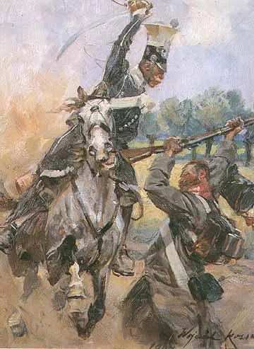 Wojciech Kossak, Sztafeta