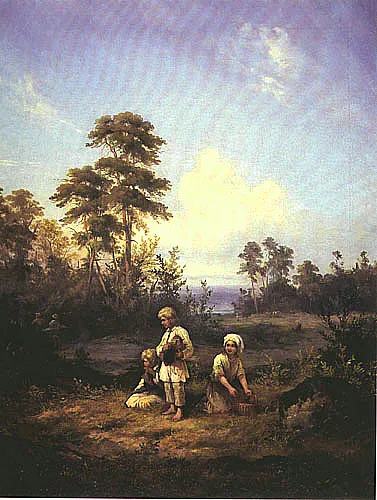 Franciszek Kostrzewski, Na jagodach