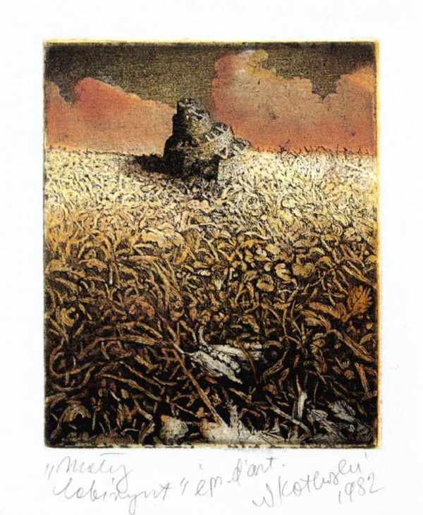 Włodzimierz Kotkowski, Mały labirynt, 1982